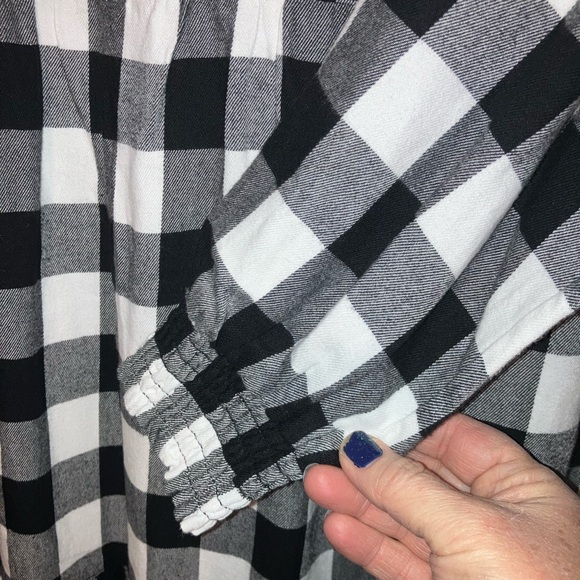 BeachLunchLounge Buffalo Check Flannel Dress - Picture 8 of 8